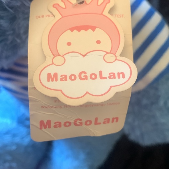 Blue Teddy Bear Sparkly eyes - Picture 12 of 12